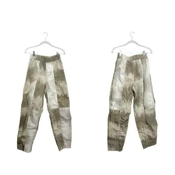 NEW GANNI curved shell barrel leg trousers - Picture 10 of 12